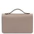 Opera - Leather clutch with chain strap